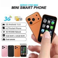 ราคา Mini Android15.0 โทรศัพท์สมาร์ท 4.0 นิ้ว 4GB RAM 64GB ROM Dual SIM สแตนด์บายเล่น Store 3G โทรศัพท์น้อย (43027889891)