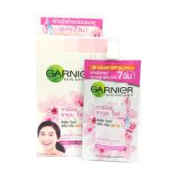 ราคา Garnier การ์นิเย่ สกิน แนทเชอรัลส์ ซากุระ ไวท์ พิงคิช โกลว์ เซรั่ม ครีม เอสพีเอฟ 30 พีเอ+++ 7 มล. (15971084987)