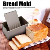 ราคา พิมพ์อบขนมปังปอนด์ ขนมปังแถว ขนมปังแซนวิช เคลือบสีทองพร้อมฝาปิด Loaf Pans 450 g. (non stick) (9356609505)