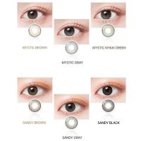 ราคา [ สั้น+เอียง ] ราย 6 เดือน LENSTOWN รุ่น Romantea Mojave, Sahara คอนแทคเลนส์เกาหลี สายตาเอียง Toric Contact lens (41978813663)