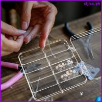 ราคา 2 ชิ้นพลาสติกใสกล่องเก็บเครื่องมือ 8-Compartment Organizer สําหรับชิ้นส่วนขนาดเล็กสกรูต่างหู sijicc (48156177808)