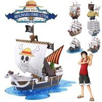 ราคา ของเล่นโมเดลฟิกเกอร์ One Piece Luffy Shanks Boa โมเดลเรือประกอบคอลเลกชัน (25738289078)