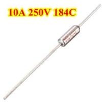ราคา 5PCS , 10A 250V 184C Thermal Fuse ยาว6.5เซนติเมตร 5ตัว (2261928481)