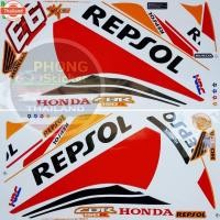 ราคา สติ๊กเกอร์ CBR 150R Repsol year 2017 รุ่น 13 สติ๊กเกอร์ติดรถมอเตอร์ไซค์ Honda CBR 150R Repsol year 2017 รุ่น 13 สีสวย สี (42566027987)