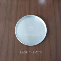 ราคา กระทะพิซซ่าอลูมิเนียมขนาด 24 ซม (26965809066)