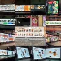 ราคา ป้ายไฟเมนูอาหาslimlightbox,ป้ายไฟกระจายแสง,ป้ายไฟ (29027399463)