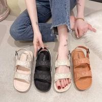 ราคา รองเท้า รองเท้าแตะ รัดส้น แฟชั่น สไตล์เกาหลี สวมใส่สบาย 055 (20749215725)