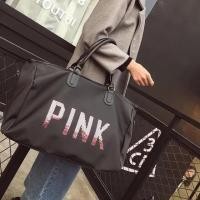 ราคา พร้อมส่งลดกระเป๋าpink Victoria's secret กระเป๋าสะพายใบใหญ่ กระเป๋าเดินทาง (1393067851)