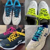 ราคา เชือกรองเท้ากลม สายเชือกรองเท้า เหมาะสําหรับ Yonex Yonex 65z3 Shoelace Victory Li Ning รองเท้าแบดมินตันสีขาวสีดํากีฬาครึ่งวงกลมเชือก (41852835598)