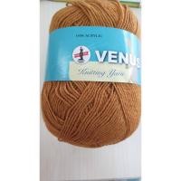 ราคา ไหมพรมวีนัส สีพระ 4ply รหัสสี 8084 ความยาว 420หลา เส้นเล้ก นุ่ม Venus acrylic knitting yarn (2947470795)