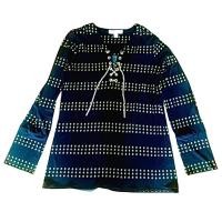 ราคา เสื้อผ้ามือสอง เสื้อคอห่วงร้อยโซ่ทอง Michael Kors (12699667518)