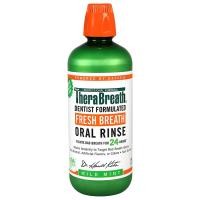ราคา TheraBreath Dentist Formulated Fresh Breath Oral Rinse fights 473ml (6902810100)