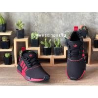ราคา Adidas NMD R1 Black Vivid Red (ไซส์ 42/26.5CM) (HP2971) (23527652124)