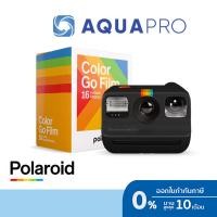 ราคา Polaroid Go (Black) Instant Camera GO Analog ประกันศูนย์ไทย + Polaroid Go Color Film White Double Pack 16 รูป By Aquapro (44064909088)