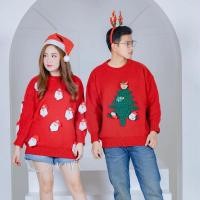 ราคา [ส่งฟรี EMS] เสื้อกันหนาวคริสต์มาส เสื้อคริสต์มาส สเวตเตอร์ คาร์ดิแกน (25753530421)