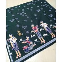 ราคา Laweyan ผ้าบาติก SOLO MBOK สีเขียว รหัส JAMU 743 (8163800087)