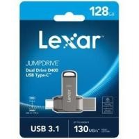 ราคา Lexar JumpDrive Dual Drive D400 USB 3.1 Type-C 128GB (26442189359)