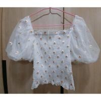 ราคา เสื้อสม็อคแขนตุ๊กตา พองบอลลูน (ผ้าชีฟอง) (พร้อมส่ง/ส่งฟรี) (7737121110)