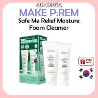 ราคา (+140ml) MAKE P:REM Safe Me Relief Moisture Foam Cleanser 180ml / K-BEAUTY (40754330782)