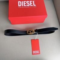 ราคา Diesel เข็มขัดหนังวัวสองด้าน คุณภาพสูง อินเทรนด์เรียบง่าย สําหรับผู้หญิง (25381451679)