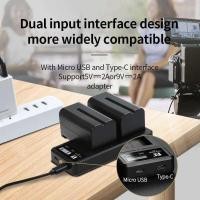 ราคา ▥ FB Np-F970ที่ชาร์จแบตเตอรี่ Sony F750 F990 F980 F970 F960 F550 F570 F770ที่ชาร์จสองช่องแบบพกพ (44002204341)