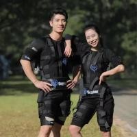 ราคา EMS Training Suit Professional EMS Fitness Equipment EMS Electric Muscle Stimulation Suit (52503312328)