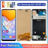 ราคา SAMSUNG Amoled A51 พร้อมกรอบ,สําหรับSamsung A51 A515 A515F A515WจอแสดงผลLcd Touch Screen Digitizerเปลี่ยน (28704301942)