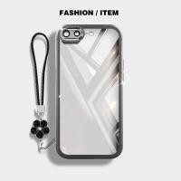 ราคา ปลอก ใช้ได้กับ ไอโฟน 6ส 6 7 8 บวก 6ส บวก กับ 2020 โปร่งใสพร้อมซิลิโคนป้องกันนิ่มกรณีสีกันกระแทกกรณีโทรศัพท์ป้องกันเลนส์ด้วยดอกไม้เชือกเส้นเล็กปก เฮ้ (41404655063)