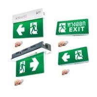 ราคา ป้ายไฟทางออกฉุกเฉิน Max Bright รุู่น ฺBox - Slim Type. LED 10 Watt (แบบกล่อง / แขวน / ฝั่งฝา ) ราคาถูกที่นี่ ที่เดียว (4624641963)