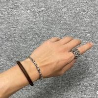 ราคา เงินแท้ 925 CH Crowe Seiko สร้อยข้อมือเถาวัลย์ข้ามดอกไม้ชายและหญิงสร้อยข้อมือคู่เปิดสไตล์เดียวกัน (20676727086)