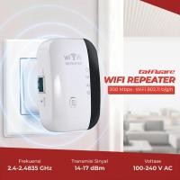 ราคา Taffware Wireless-N WiFi Repeater 300Mbps - MT02 (40522671417)