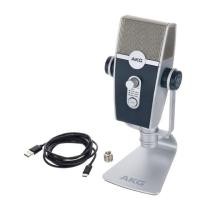 ราคา AKG Lyra ไมค์ ร้อง Live อัดเสียงพูด เกมส์ Multipattern USB Microphone (7124128997)