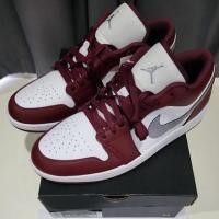 ราคา Nike Air Jordan 1 low Bordeaux ไซส์ 13US/12UK/47.5EU/31CM ของใหม่มือ 1 (18670475923)