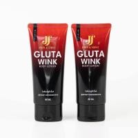 ราคา แท้100% 1 แถม 1 โลชั่นกลูต้าวิ้งค์ Gluta wink body lotion ขนาด 80g (25663607714)