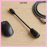 ราคา TOINKLE DIN 5 Pin Female to MIDI 6 Pin Male, Transfer Cord 15 ซม./5.9in Keyboard Transfer Cable, Plug-and-Play Mouse Transfer Cable for PS2 Keyboard Use (44955950973)