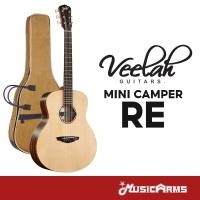 ราคา Veelah Mini Camper RE กีต้าร์โปร่งไฟฟ้า แถมฟรีกระเป๋า (24322132344)