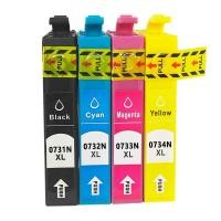 ราคา Mengxiang เหมาะสําหรับ EPSON 73 ตลับหมึก C79 C90 C92 ตลับหมึกเครื่องพิมพ์ T0731 T0732 T0734 (40728631933)