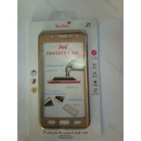 ราคา เคส J7 / J7 Prime พลาสติก ประกบ 360องศา โครเมียม แถมฟิล์มกระจก (290437932)