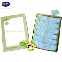 ราคา ❤️ใช้โค๊ด NEWAUGU รับส่วนลด 100 บ.❤️Enfant Bambies Cotton soft Bamboo 1Pack(6ผืน) size 30x30นิ้ว (440618096)