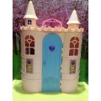 ราคา ปราสาทบาร์บี้ ปราสาทตุ๊กตา บ้านบาร์บี้ หลังใหญ่ พับได้ พกพาได้ (5841894348)