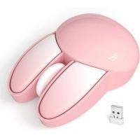 ราคา MOFII ไร้สายเงียบเมาส์กระต่ายน่ารักออกแบบ 2.4 Ghz กับ USB Min (26308213262)