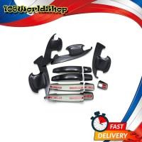 ราคา ชุดครอบมือจับ+เบ้ารองมือเปิด ประตู 4 ประตู เครฟล่าดำ Chevrolet Colorado Z71 4x2 4x4 ปี 2012 - 2019 (9549661560)