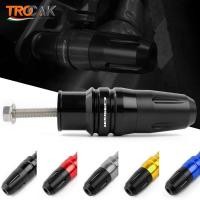 ราคา LOGO CB300R Motorcycle CNC Frame Crash Pads Exhaust Sliders Crash Protector For Honda CB300R CB 300 (50552935423)