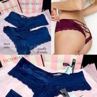 ราคา Victoria’s Secret แท้ รุ่นใหม่จากshopป้ายห้อยส่งพร้อมถุงกระดาษแบรนด์ very sexy lines 3rings cheeky panties S (4014853448)