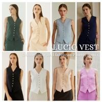 ราคา MAVE เสื้อ รุ่น Lucio Vest สี Black, Off white, Nude, Bubblegum, Fog, Cream cheese, Nordic Green (24606969946)