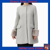 ราคา JILL by JILL STUART Romantic Karze 2023 โค้ทสไตล์โรแมนติกเนื้อผ้าคาร์เซ (Karze) ดีไซน์หรูหรา เพิ่มลุค **"Romantic (โรแมนติก)"** และ **"Elegant (หรูหรา)"** อย่างลงตัว 【ส่งตรงจากญี่ปุ่น】 (48506007074)