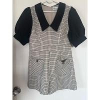 ราคา จั้มสูท size L สีน้ำตาลอ่อนลายสก๊อต (28621350616)