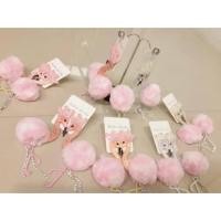 ราคา ต่างหูฟรุ้งฟริ้ง นกฟามิงโก้ สีชมพู (2230353825)