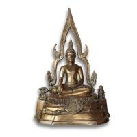 ราคา ชินราช ทองเหลือง ซุ้มแคบ กว้าง 5นิ้ว สูง 13นิ้ว (23458913185)