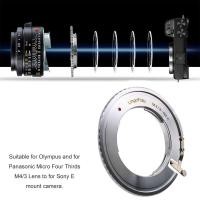 ราคา อะแดปเตอร์เลนส์ M4/3-NEX Four Thirds 4/3 M43 เลนส์ Sony E mount NEX-3, NEX-3C, NEX-3N, NEX-5, NEX-5C, NEX-5N, NEX-5R, NEX-5T กล้อง (26004733055)